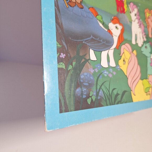 1986 My Little Pony Pocket Folder Vintage Rainbow Ponies Hasbro - Picture 8 of 13